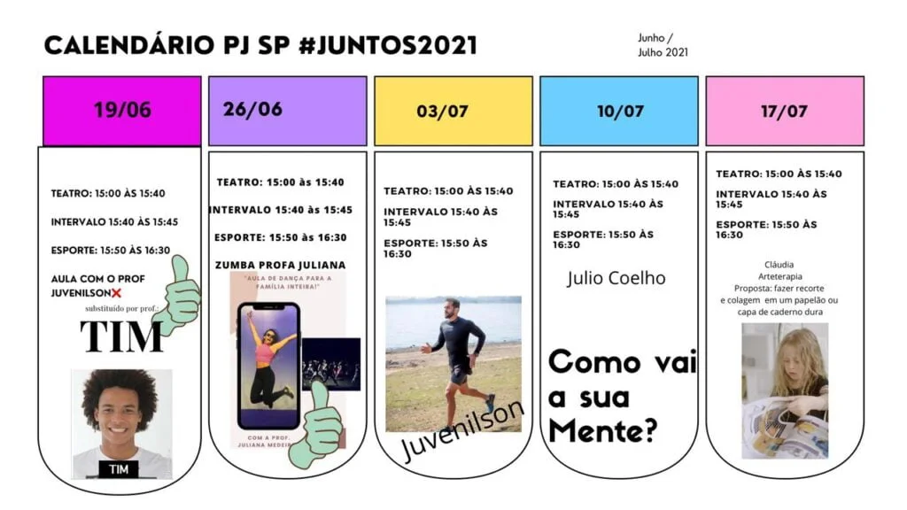 Um pouco da nossa rotina